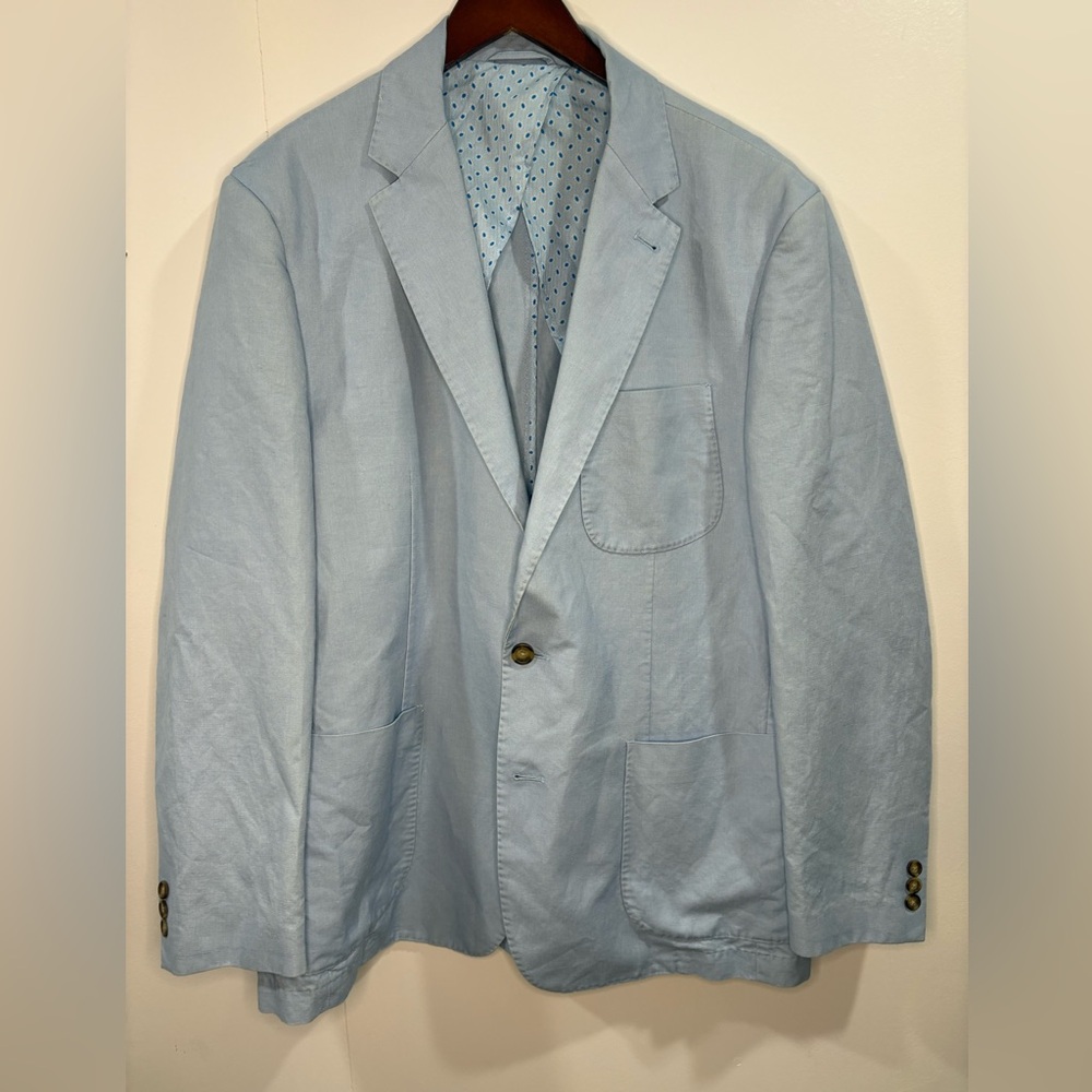 Men's Peter Millar Linen Blend Blazer Size XL